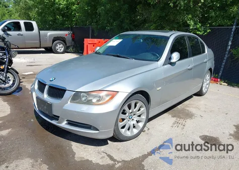 2008 BMW 328Xi z USA, uszkodzony, nr VIN WBAVC93508KZ73403